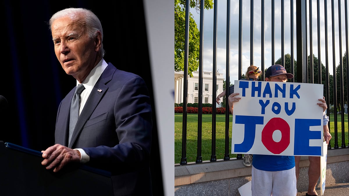 Joe Biden Drops Out Of 2024 US Presidential Race - AP